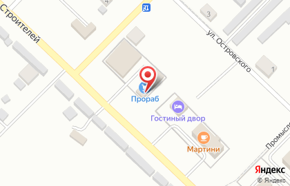 База Прораб, строительный магазин на карте