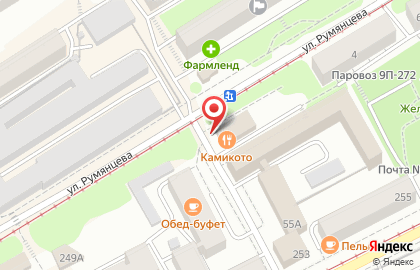 Столовая Ирада в Челябинске на карте