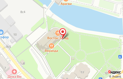 Ресторан Восток-Запад в Иваново на карте