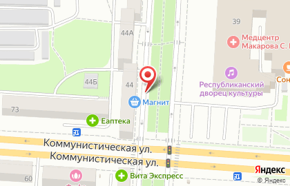 Магазин женской одежды Молодость на Пролетарской улице на карте