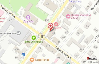 Киберспортивная арена True Gamers на карте