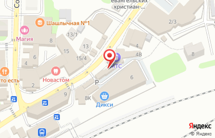 Мини-маркет Бумеранг на карте