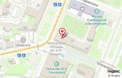 Комитет здравоохранения, Администрация г. Ульяновска на карте