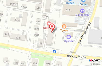 Ногтевая студия Podologic на карте