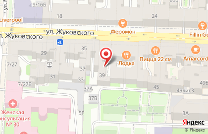 Частная Коллекция на улице Жуковского на карте