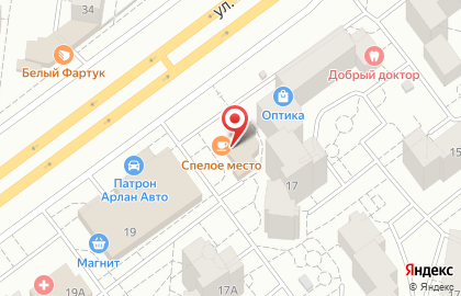 Тайм-кафе Спелое место в Автозаводском районе на карте