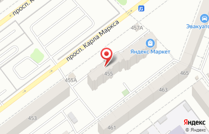 Бюро медико-социальной экспертизы на улице Карла Маркса на карте