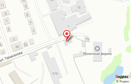 Производственная компания на улице Тараканова на карте