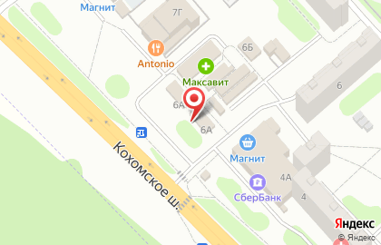 Магазин овощей и фруктов в Иваново на карте
