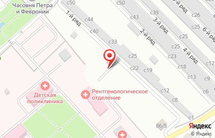 Автостоянка в Кемерово на карте
