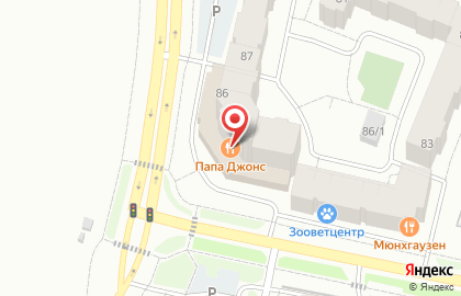 Папа Джонс на карте