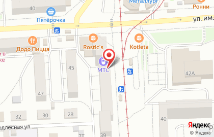Микрофинансовая компания Быстроденьги в Октябрьском районе на карте