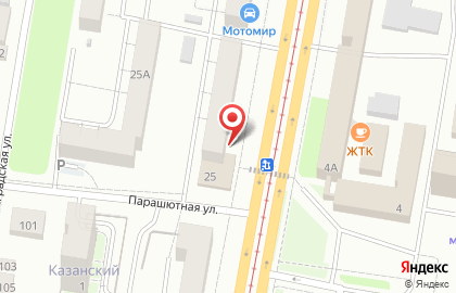 Банк ВТБ в Ижевске на карте