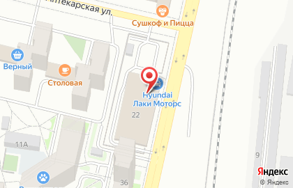 Банкомат ЮниКредит Банк, филиал в г. Екатеринбурге на Селькоровской улице на карте