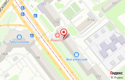 Служба экспресс-доставки Сдэк на Ново-Вокзальной улице на карте