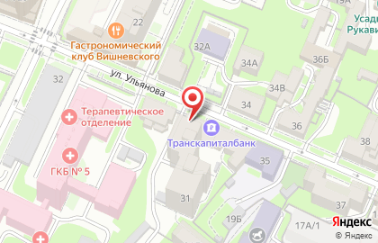 Банкомат ТКБ в Нижегородском районе на карте