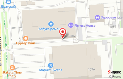 Торговый дом Аквилон на Молодёжной улице на карте
