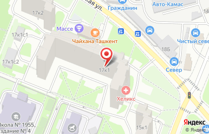 Москоллектор в Москве на карте