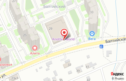 Служба экспресс-доставки Сдэк на Балтийской улице на карте