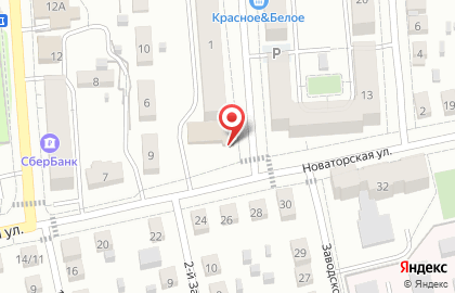 Супермаркет Магнит на улице Клюквина на карте