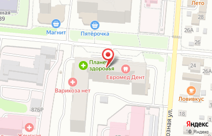 Торговая компания Техномед на Совхозной улице на карте