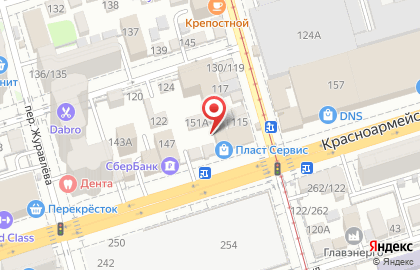 Производственная компания Пласт-Сервис на Красноармейской улице на карте