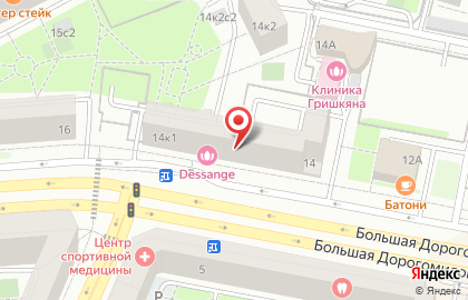 БКС Премьер в Москве на карте