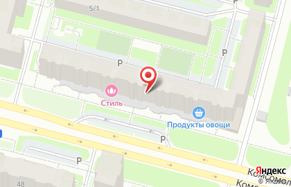Магазин Красное & Белое на Югорской улице на карте