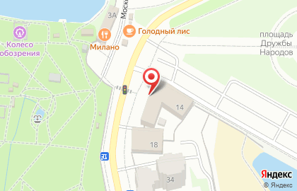 Терминал Актив банк на Московской улице на карте