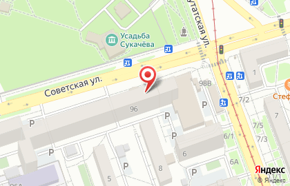 Очарование на Советской улице на карте