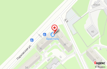 Универсам Пятерочка на Парковской улице на карте