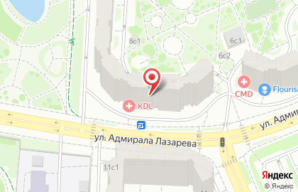 Грузоперевозки метро Бульвар адмирала Ушакова на карте
