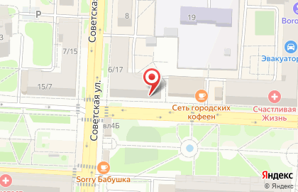 Нотариус Киселев А.В. на карте