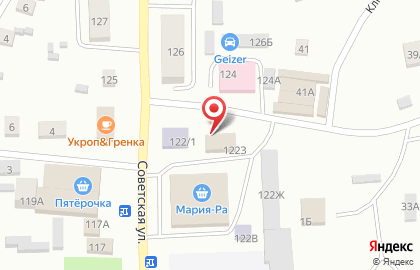 Продуктовый магазин Тиуновский на карте