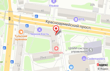 Магазин хозяйственных товаров и посуды Мир посуды на Красноармейском проспекте на карте