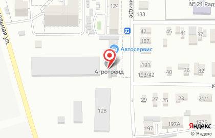 Торгово-сервисная компания на улице Орджоникидзе на карте