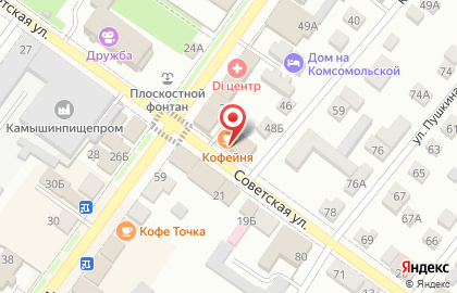 Кофейня на Советской на карте