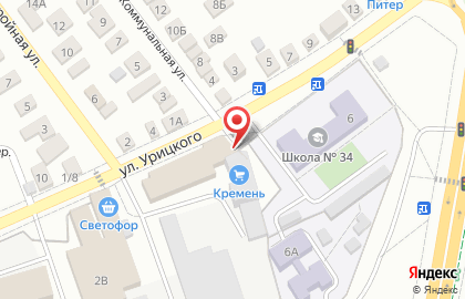 Торговая компания Технология на улице Урицкого на карте
