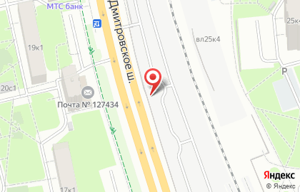 Компания Московский паркинг на Дмитровском шоссе на карте