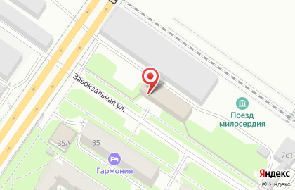 Вологодское агентство фирменного транспортного обслуживания на Завокзальной улице на карте