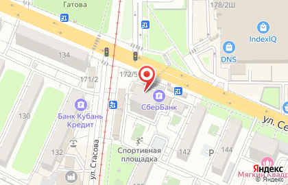 София в Карасунском округе на карте
