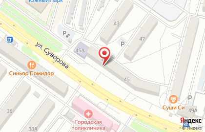 Студия маникюра и педикюра Lucky Nail в Индустриальном районе на карте