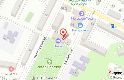 АКБ-Центр на улице 50 лет Октября на карте
