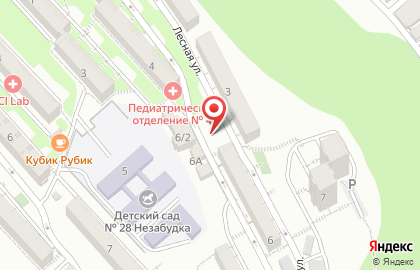 Велес на Лесной на карте