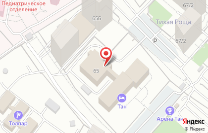 Школа танцев Шаг Вперед на улице Рихарда Зорге на карте