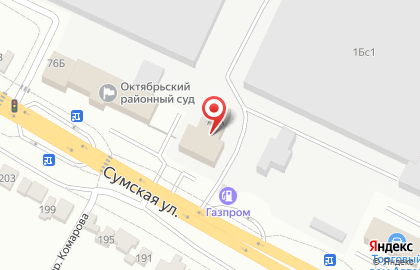 Домик в Белгороде на карте