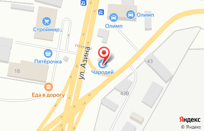 Продуктовый магазин Чародей на карте