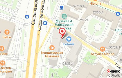 Анаконда на Новинском бульваре на карте