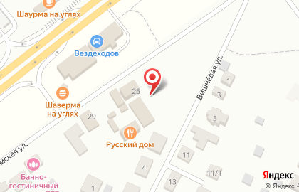 Русский дом в Волжском районе на карте