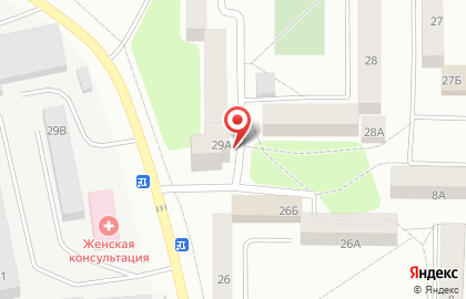 Продовольственный магазин Парус в Новосибирске на карте